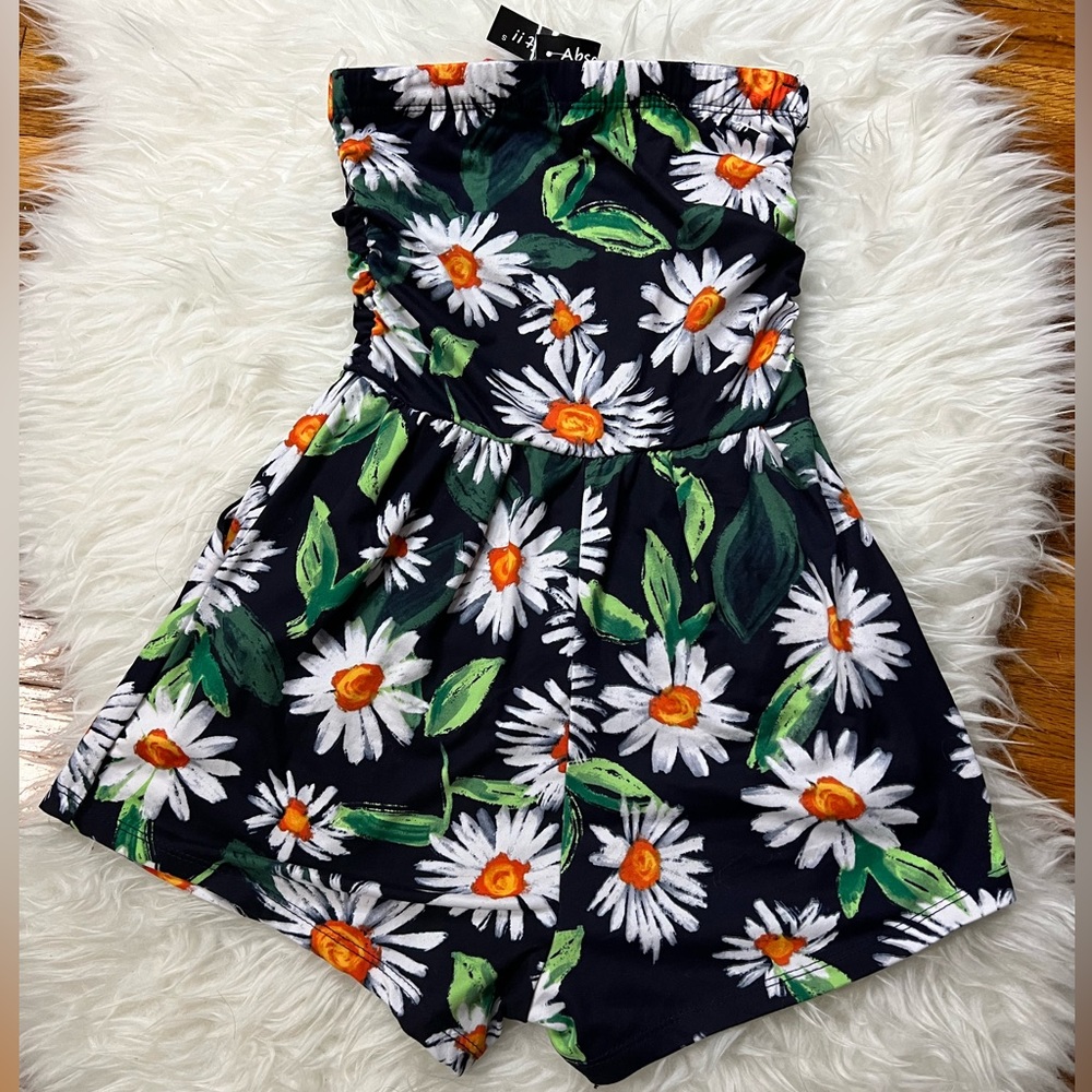 STRAPLESS ROMPER SIZE S - Picture 3 of 3